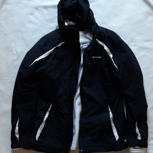 Columbia Interchange Black Winter Coat (L)